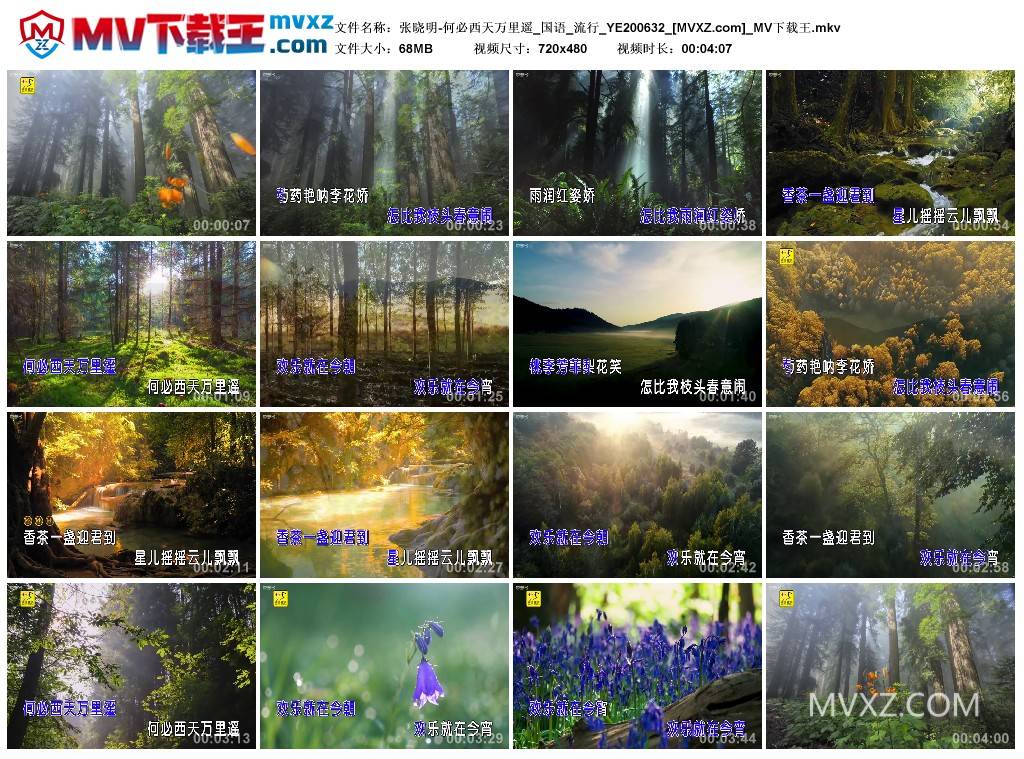 张晓明-何必西天万里遥_国语_流行_YE200632